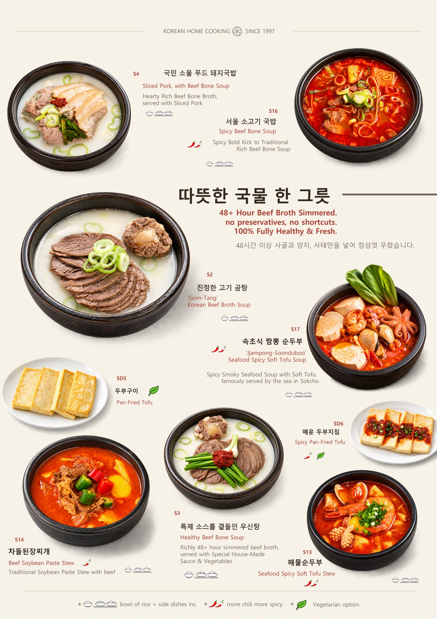 Menu page 5 of 7